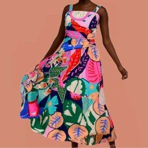 Ciebon Lillias Colorful Sleeveless Midi Size XS